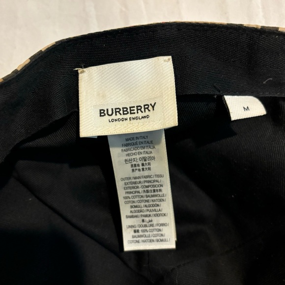 Burberry Somerton TB Logo Embossed Hat 🔥 - Picture 5 of 6